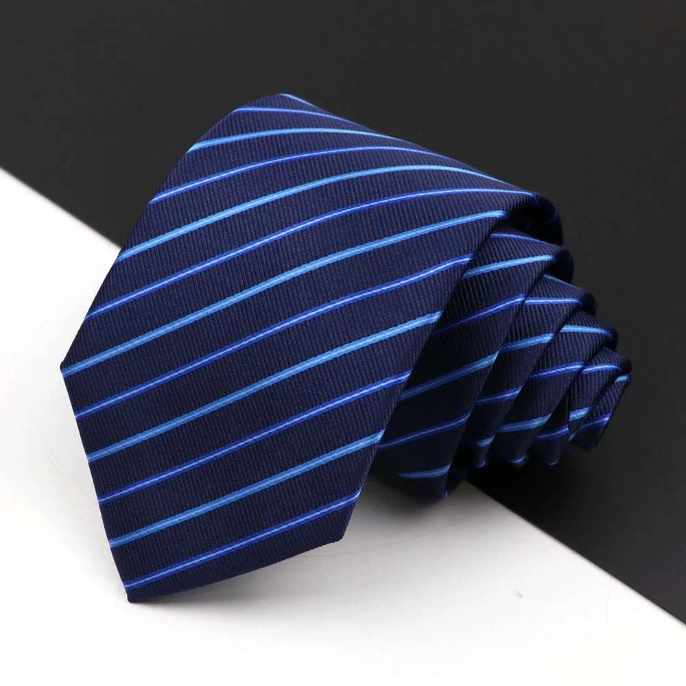 Men's Business Tie Classic 8CM Stripe - Price MVR135/- Delivery 12-25 days