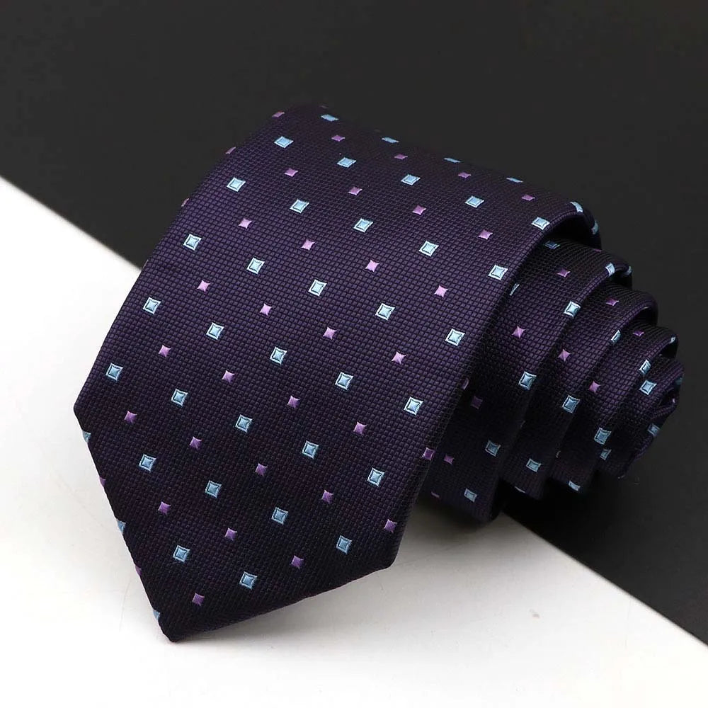 Men's Business Tie Classic 8CM Stripe - Price MVR135/- Delivery 12-25 days