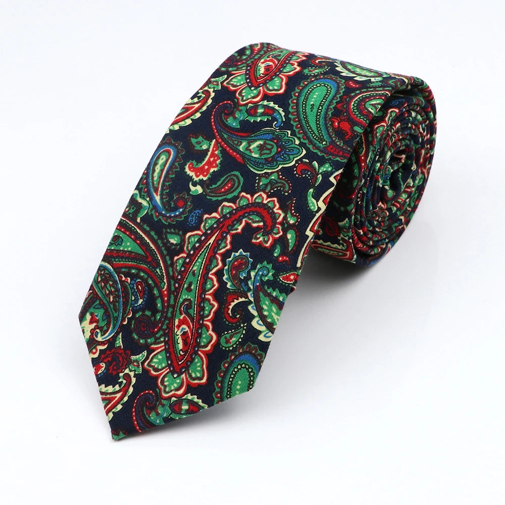 New Floral Elegant Tie For Men Women 100% Cotton - Price MVR135/- Delivery 15-25 days