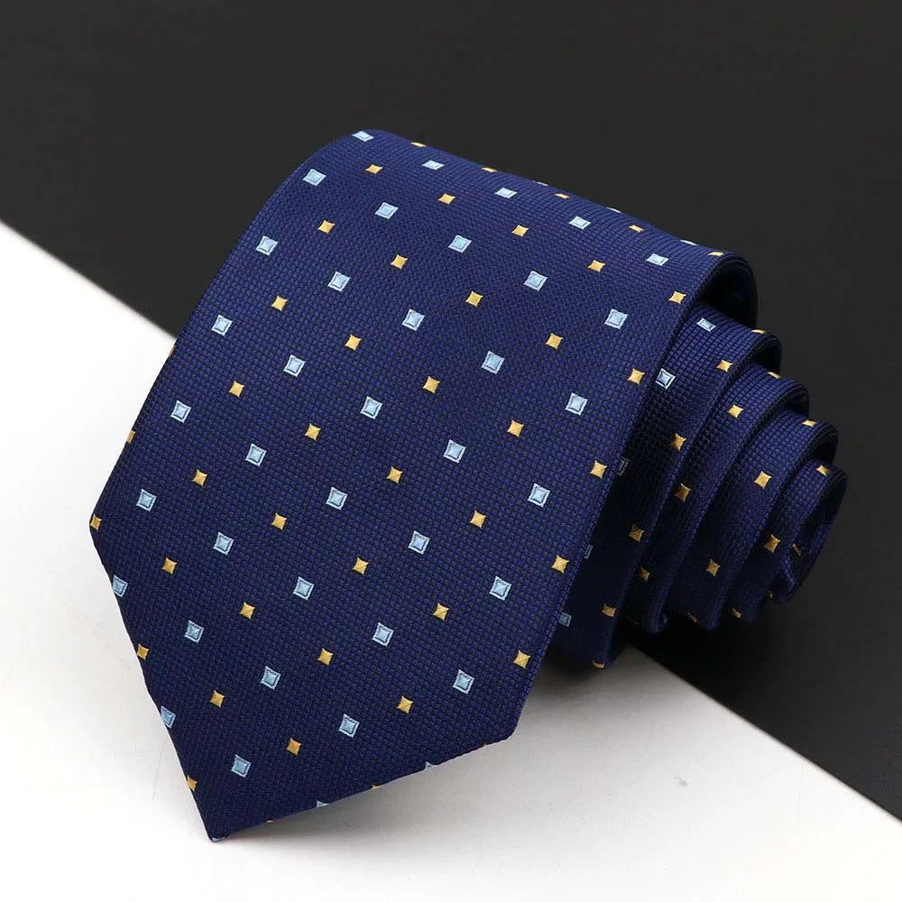 Men's Business Tie Classic 8CM Stripe - Price MVR135/- Delivery 12-25 days