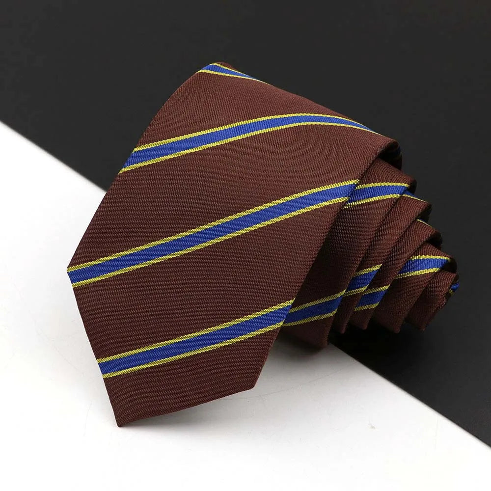 Men's Business Tie Classic 8CM Stripe - Price MVR135/- Delivery 12-25 days