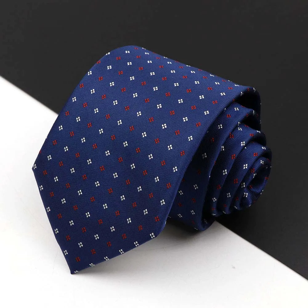 Men's Business Tie Classic 8CM Stripe - Price MVR135/- Delivery 12-25 days