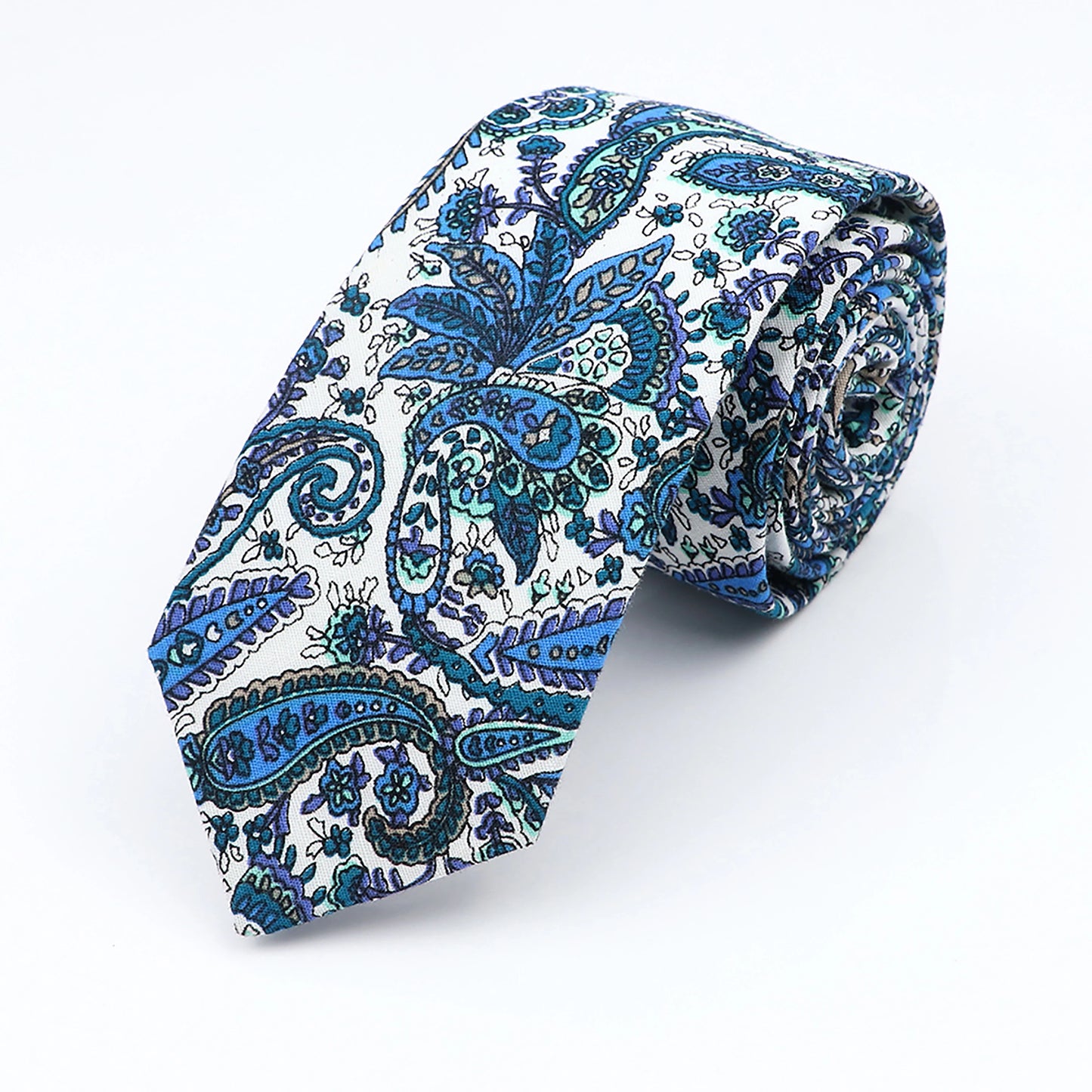 New Floral Elegant Tie For Men Women 100% Cotton - Price MVR135/- Delivery 15-25 days