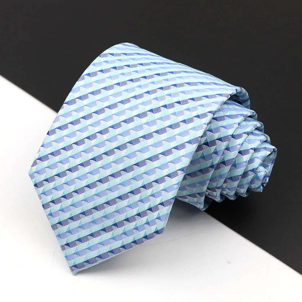 Men's Business Tie Classic 8CM Stripe - Price MVR135/- Delivery 12-25 days