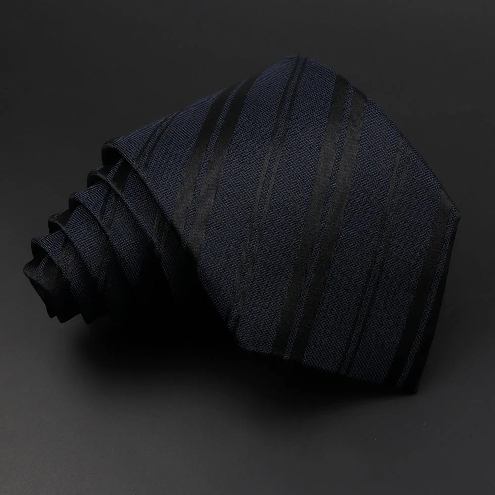 Men's Classic Luxury Tie 8cm Striped - Price MVR165/- Delivery 15-25 daya