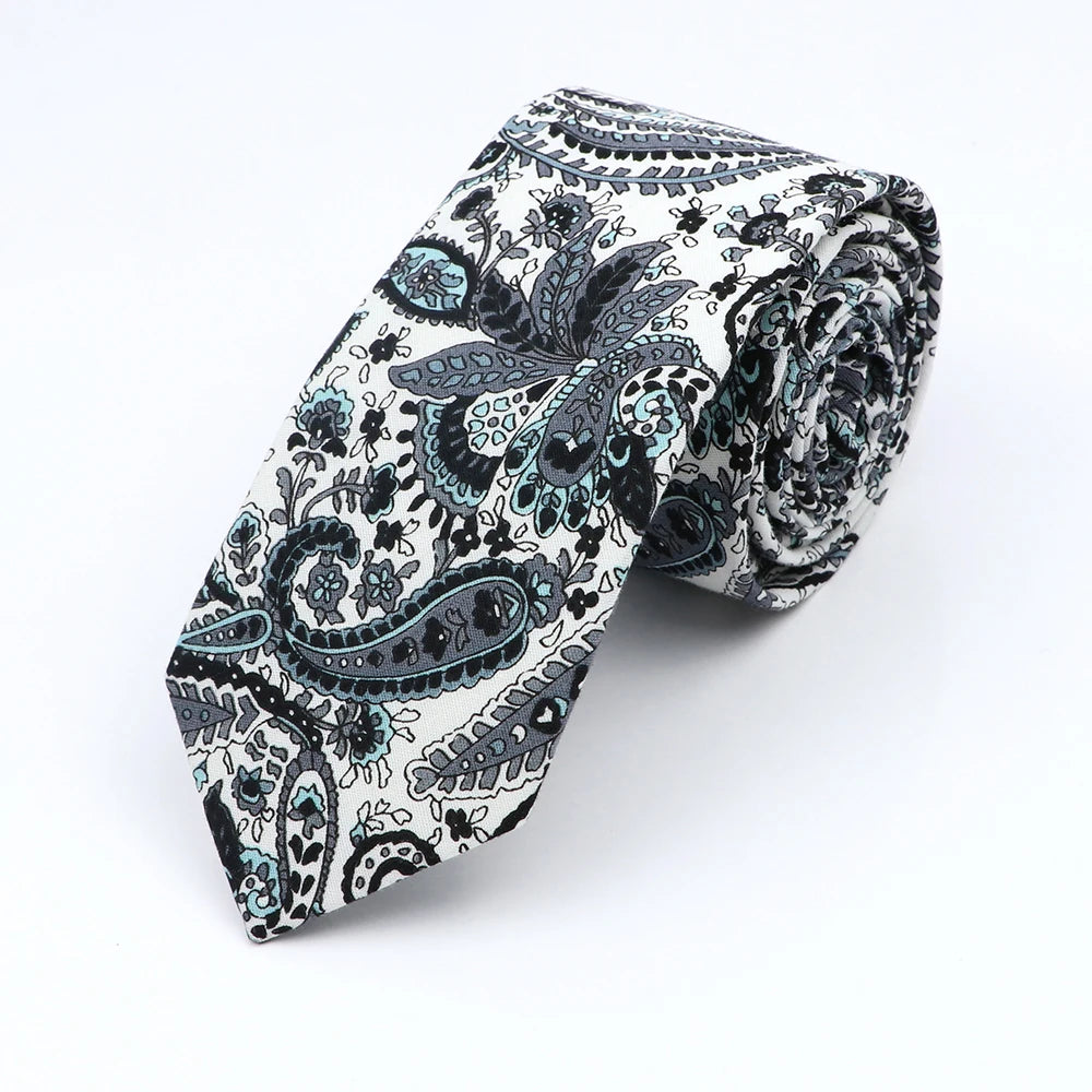 New Floral Elegant Tie For Men Women 100% Cotton - Price MVR135/- Delivery 15-25 days