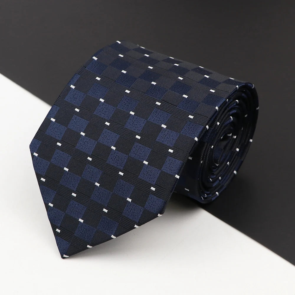 Men's Classic Luxury Tie 8cm Striped - Price MVR165/- Delivery 15-25 daya