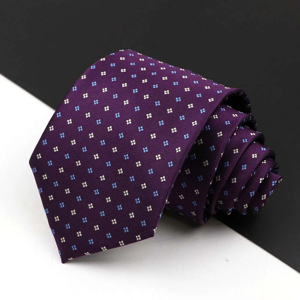 Men's Business Tie Classic 8CM Stripe - Price MVR135/- Delivery 12-25 days