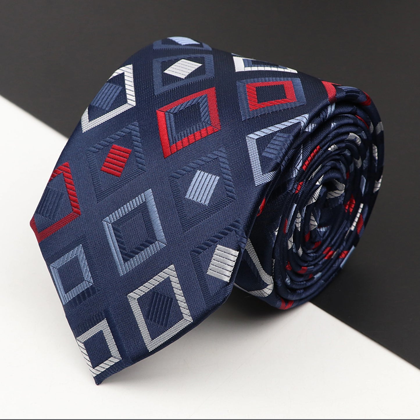 Men's Classic Luxury Tie 8cm Striped - Price MVR165/- Delivery 15-25 daya