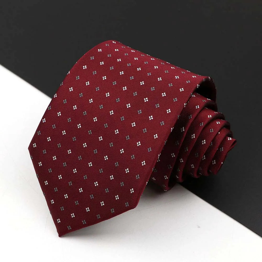 Men's Business Tie Classic 8CM Stripe - Price MVR135/- Delivery 12-25 days