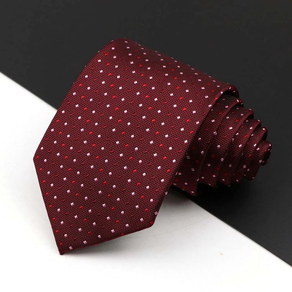 Men's Business Tie Classic 8CM Stripe - Price MVR135/- Delivery 12-25 days