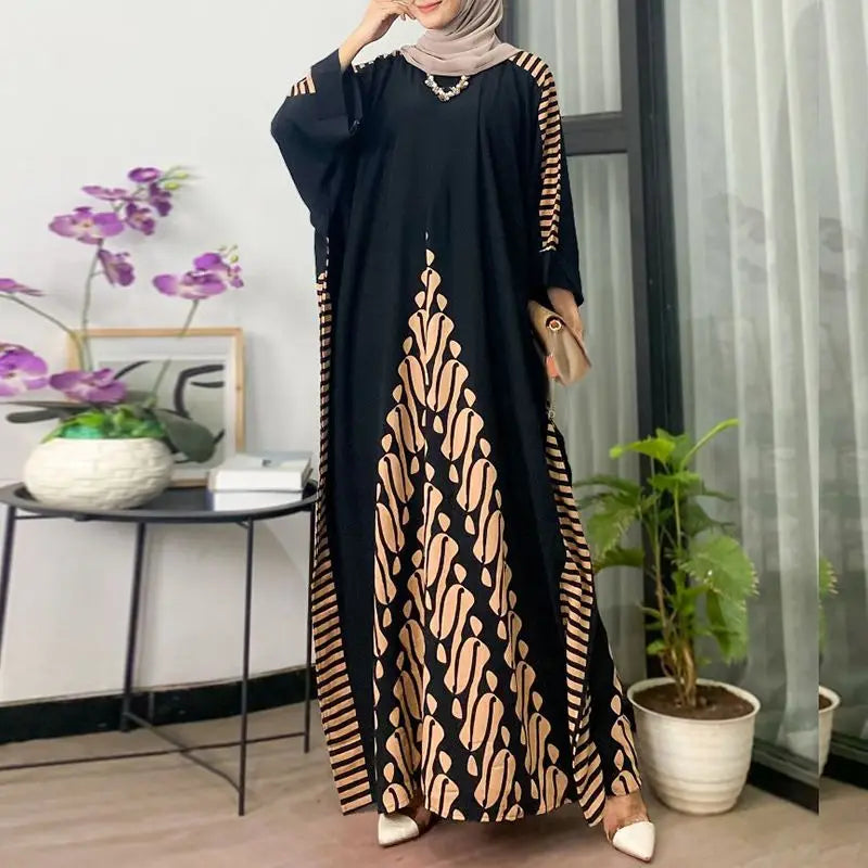 ZANZEA  Fashion Abaya  Dress - Price MVR520/- Delivery 12-20 days