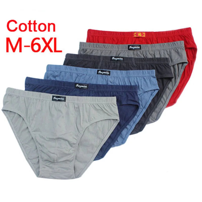 100% Cotton Mens Briefs Plus Size - Price MVR455/- (6Pcs Bundle) Delivery 12-25 days