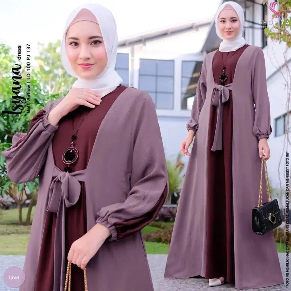 Abaya Jilbab Kaftan Long Dress - Price MVR665/- Delivery 12-20 days