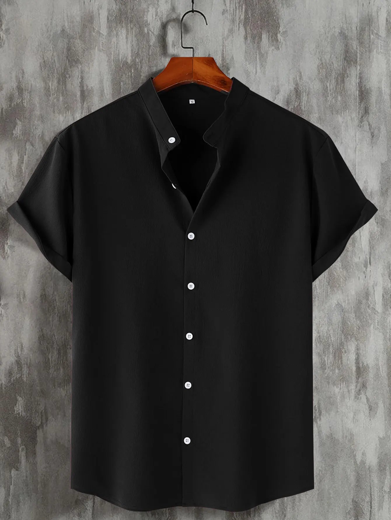 Short Sleeve Button Down Shirt - Price MVR370/- Delivery 15-25 days