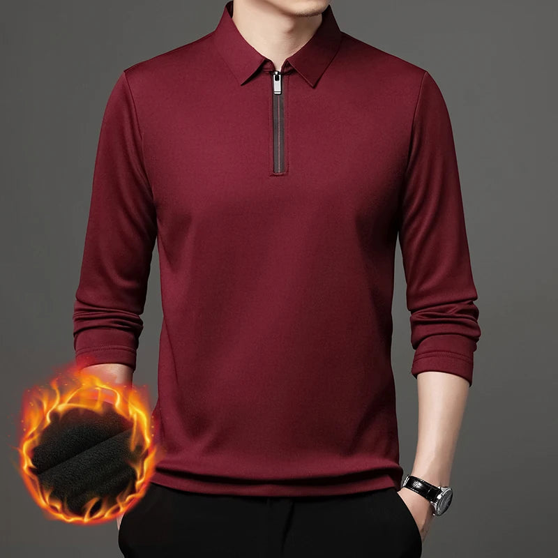 Zipper Polo Shirt - Price MVR345/- Delivery 15-25 days