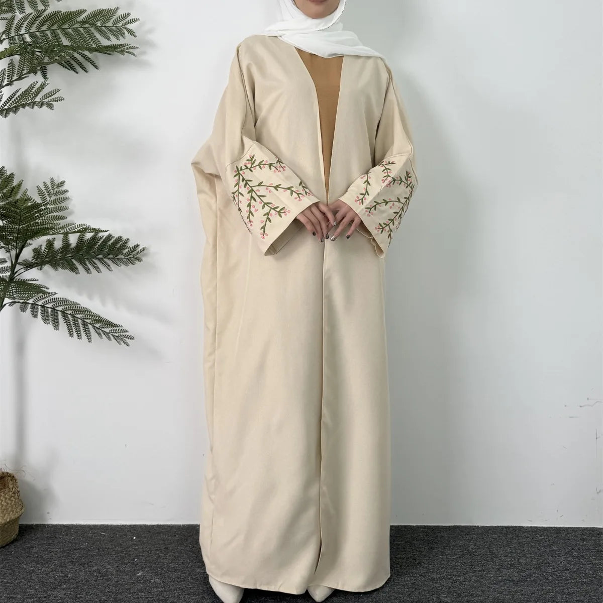 Open Front Abaya Dress - Price MVR655/- Delivery 12-20 days