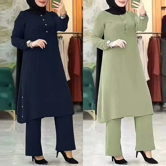 Lady Dress (02Pcs Set) - Price MVR525/- Delivery 12-20 days