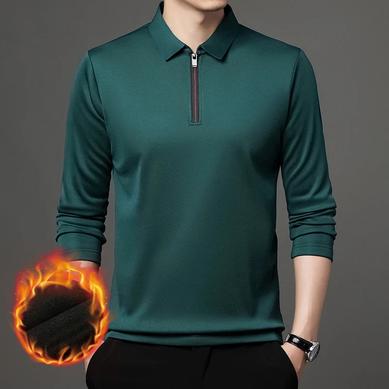 Zipper Polo Shirt - Price MVR345/- Delivery 15-25 days