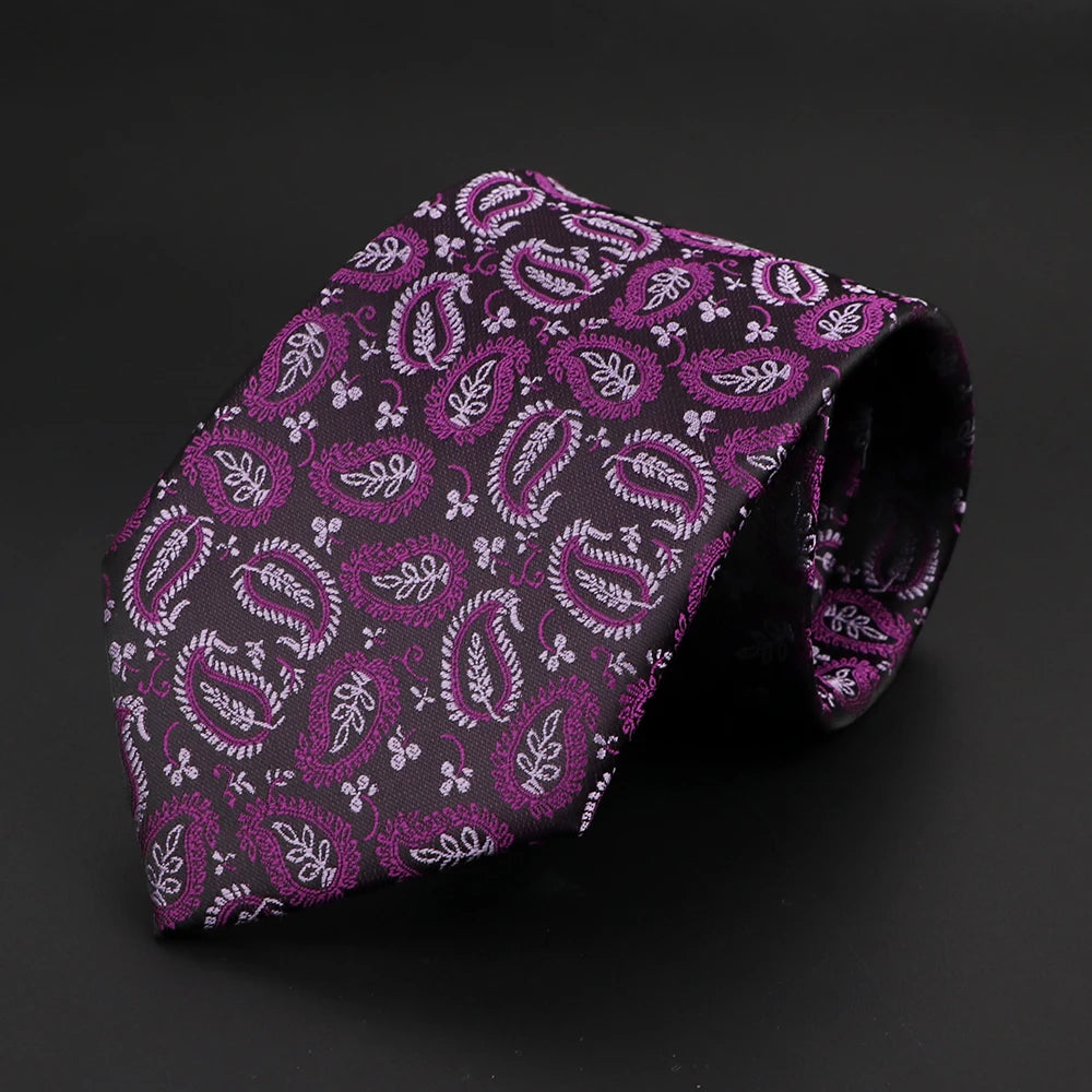 Men's Classic Luxury Tie 8cm Striped - Price MVR165/- Delivery 15-25 daya