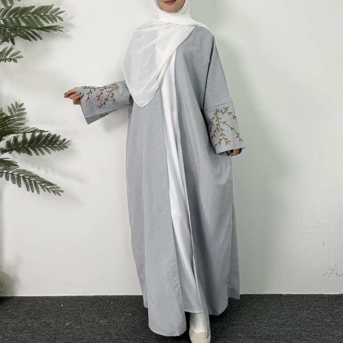 Open Front Abaya Dress - Price MVR655/- Delivery 12-20 days