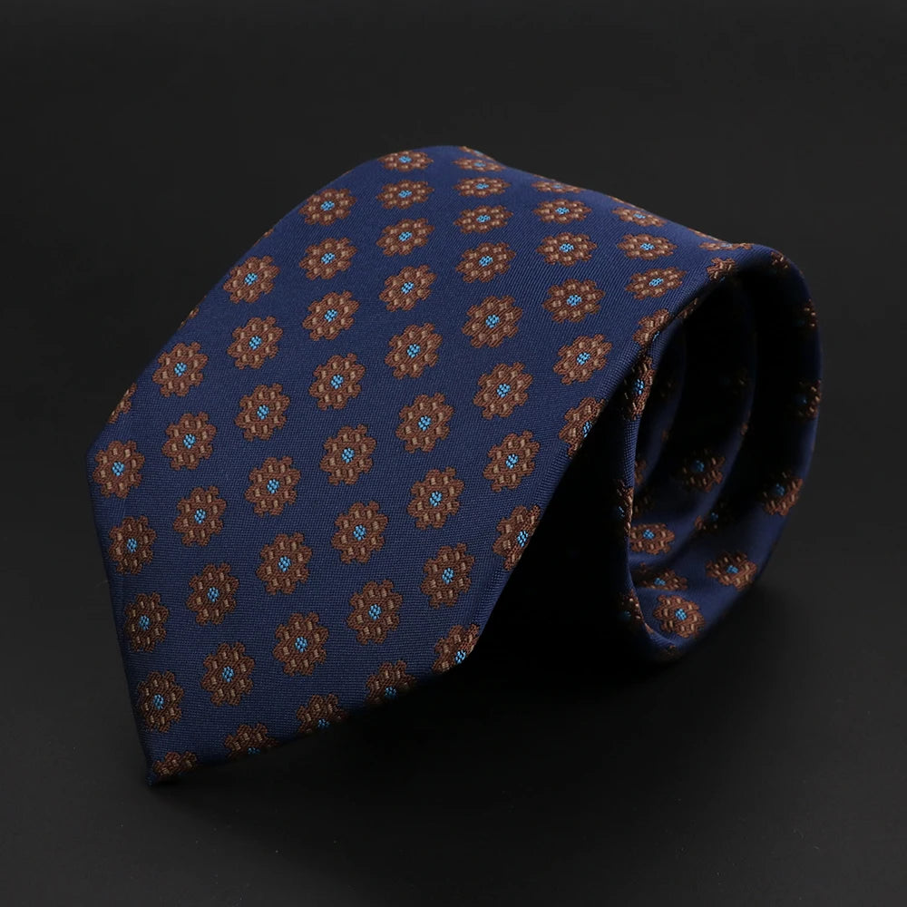 Men's Classic Luxury Tie 8cm Striped - Price MVR165/- Delivery 15-25 daya