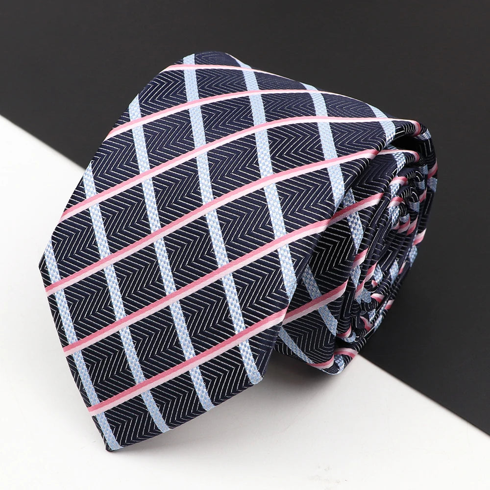 Men's Classic Luxury Tie 8cm Striped - Price MVR165/- Delivery 15-25 daya