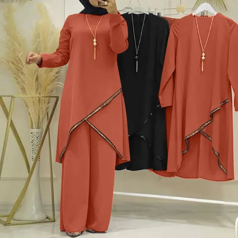 Lady Dress (2Pcs Set) Price MVR685/- Delivery 12-20 days