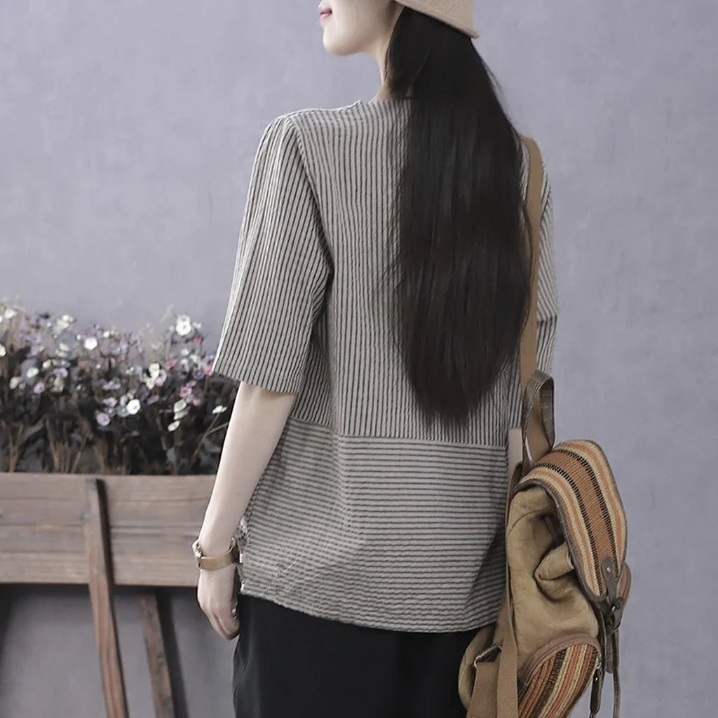 Short Sleeve Top Blouse - Price MVR355/- Delivery 12-20 days