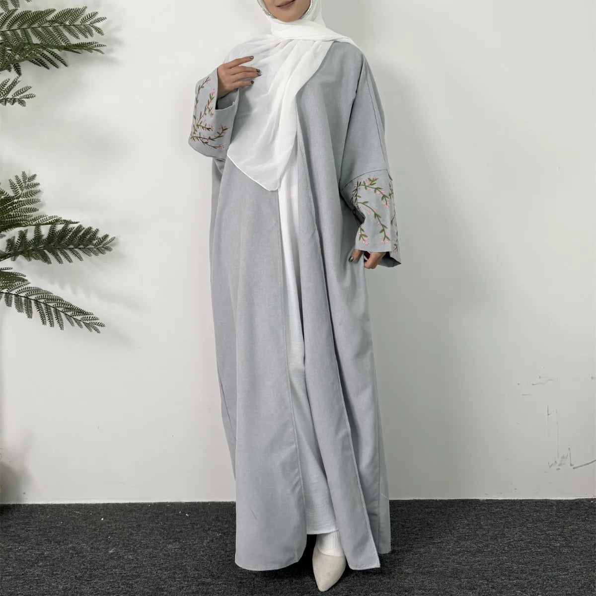 Open Front Abaya Dress - Price MVR655/- Delivery 12-20 days