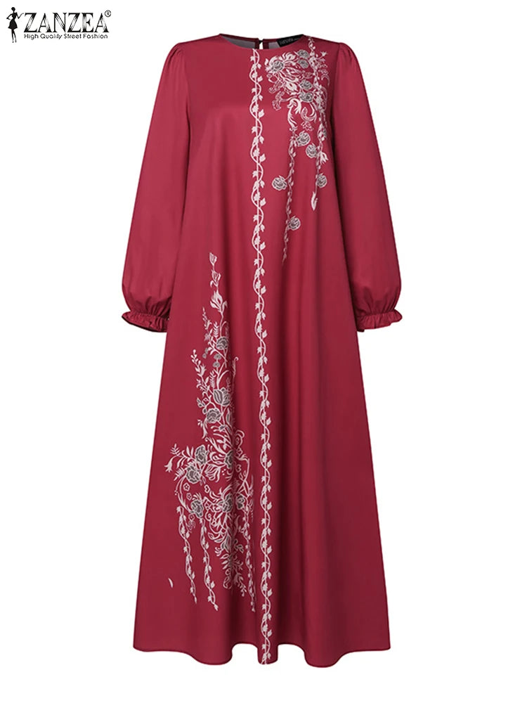 ZANZEA Long Robes Abaya - Price MVR555/- Delivery 12-20 days