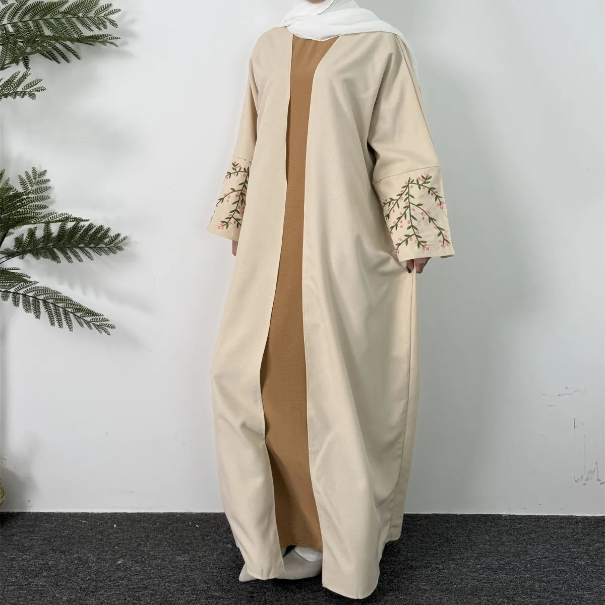 Open Front Abaya Dress - Price MVR655/- Delivery 12-20 days