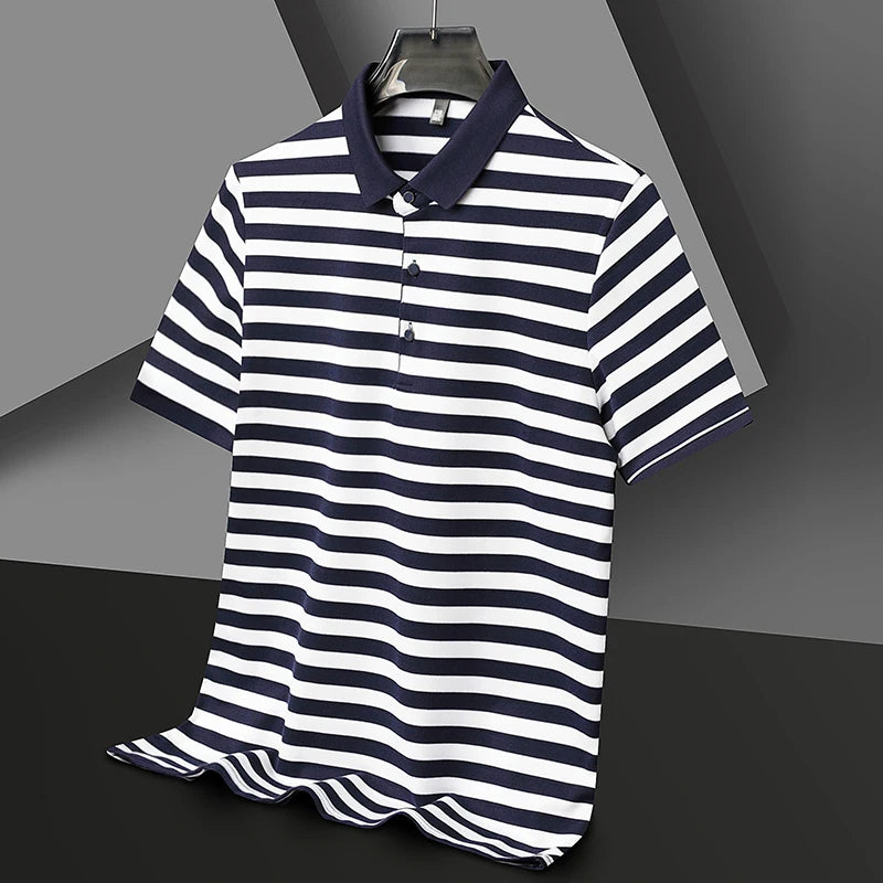 Short Sleeved Striped T-Shirt - Price MVR395/- Delivery 12-20 days