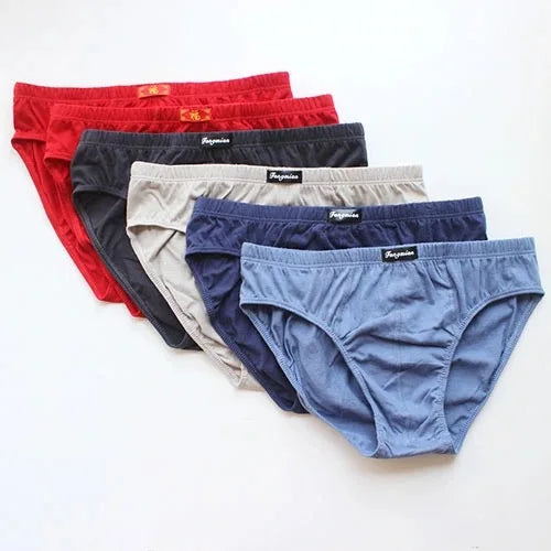 100% Cotton Mens Briefs Plus Size - Price MVR455/- (6Pcs Bundle) Delivery 12-25 days