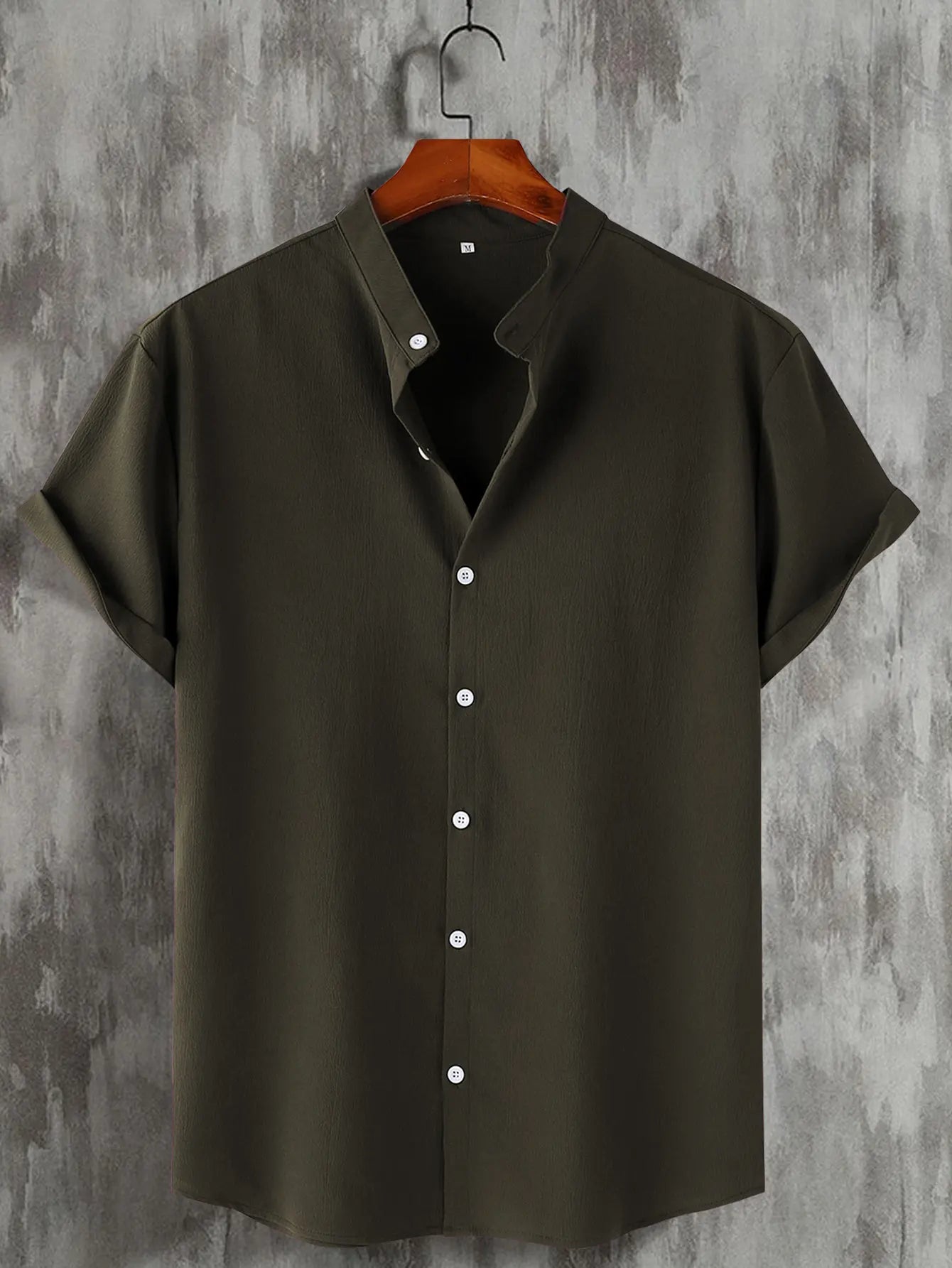 Short Sleeve Button Down Shirt - Price MVR370/- Delivery 15-25 days