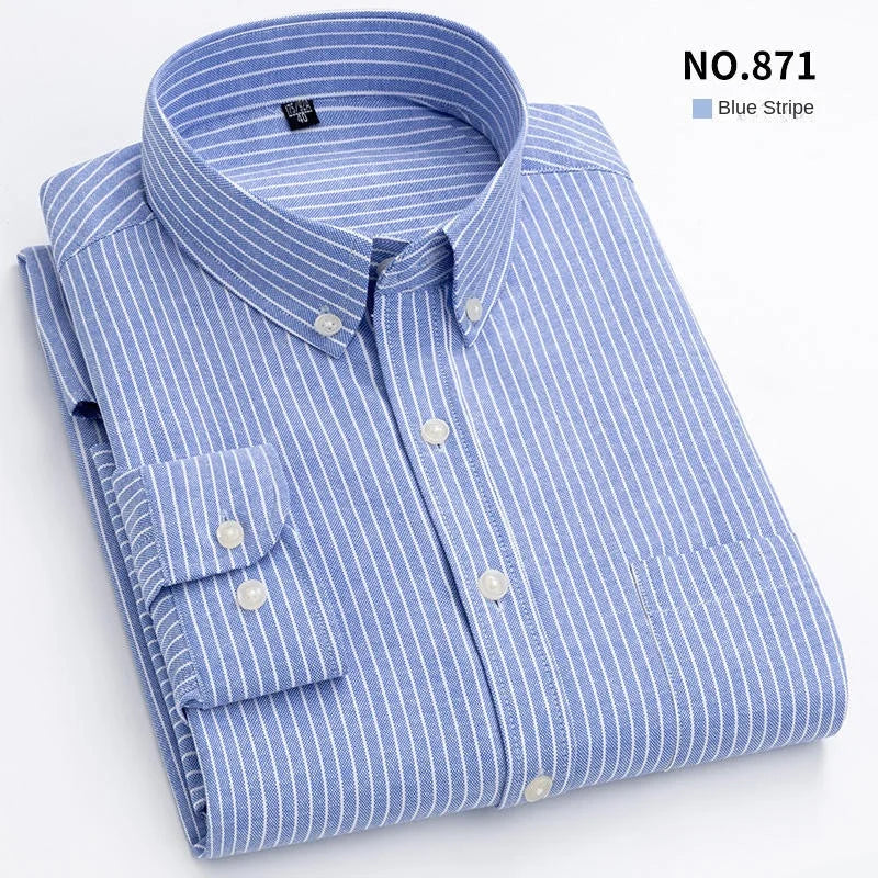 Oxford Shirt  long-sleeved - Price MVR485/- Delivery 15-25 days