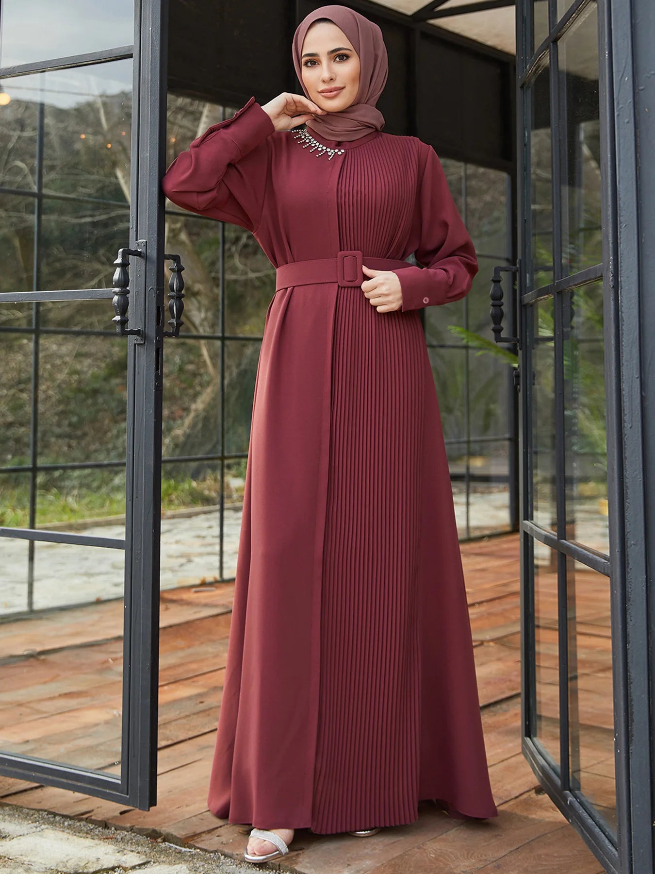 Dubai Abaya Turkey Kaftan - Price from MVR635/- Delivery 12-20 days