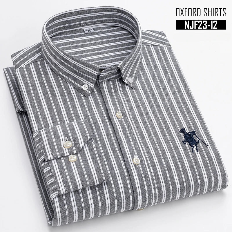 100%cotton Oxford striped slim fit formal Shirt - Price MVR515/- Delivery 12-25 days