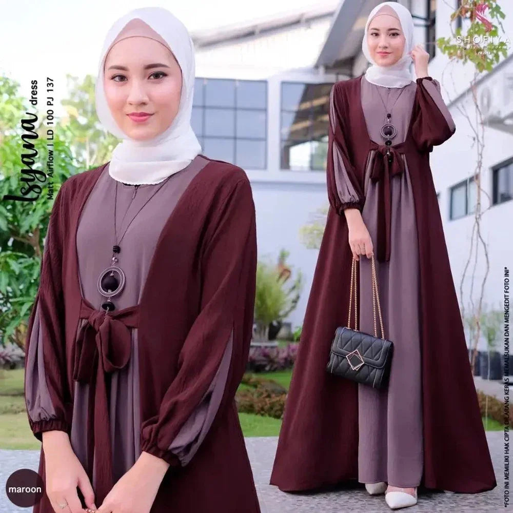 Abaya Jilbab Kaftan Long Dress - Price MVR665/- Delivery 12-20 days