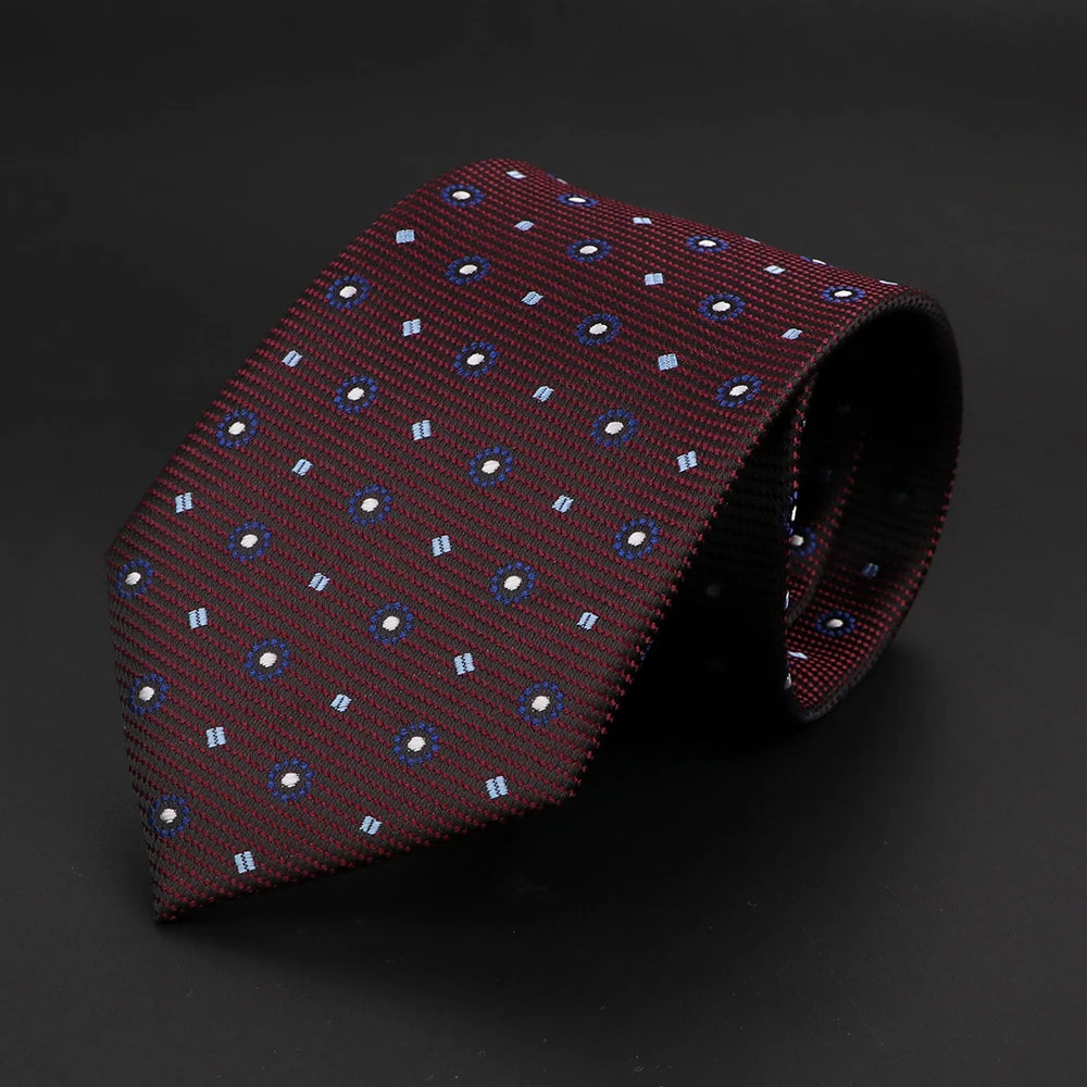 Men's Classic Luxury Tie 8cm Striped - Price MVR165/- Delivery 15-25 daya