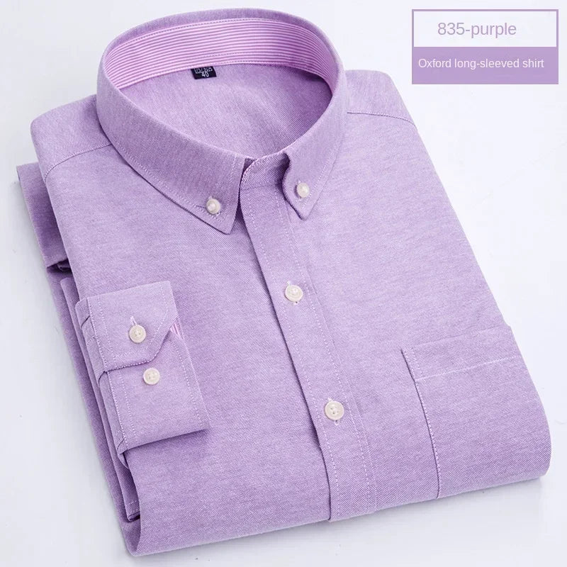 Oxford Shirt  long-sleeved - Price MVR485/- Delivery 15-25 days