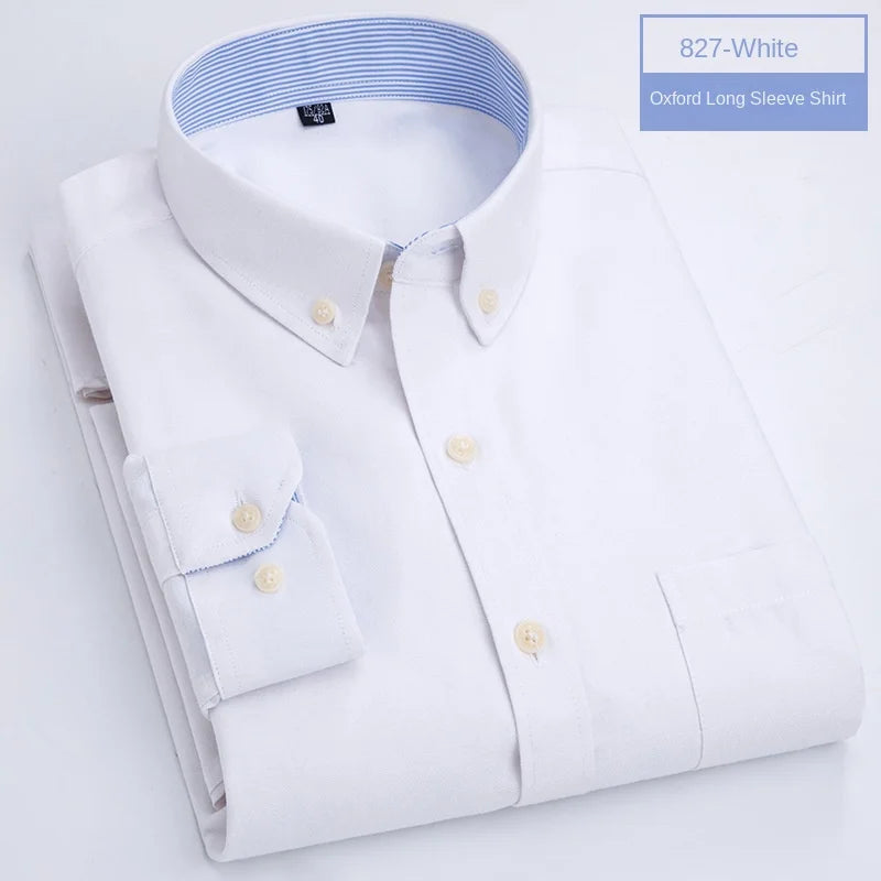 Oxford Shirt  long-sleeved - Price MVR485/- Delivery 15-25 days