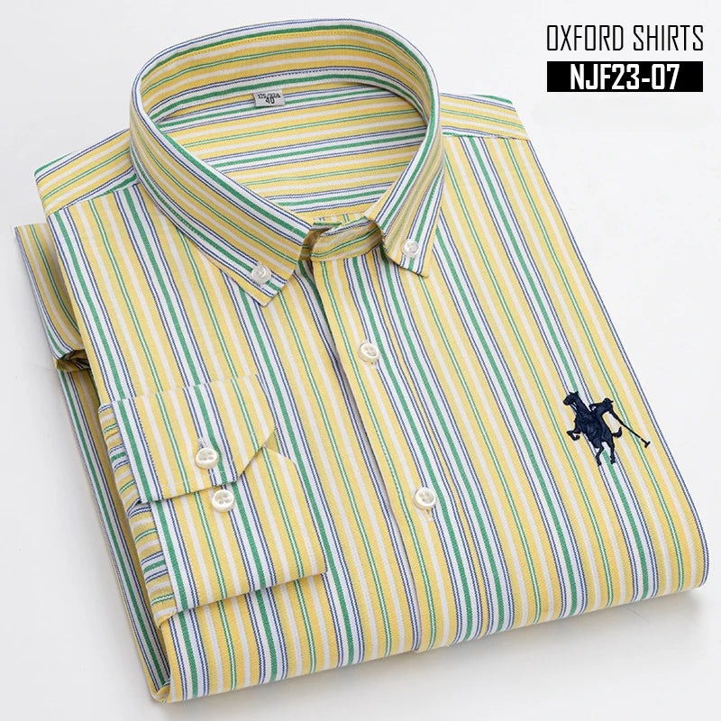 100%cotton Oxford striped slim fit formal Shirt - Price MVR515/- Delivery 12-25 days