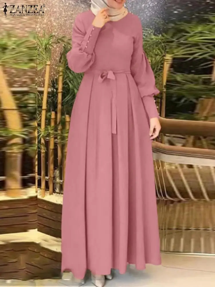 ZANZEA Elegant Turkey Abaya - Price MVR5+560/- Delivery 12-20 days