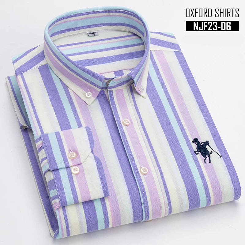 100%cotton Oxford striped slim fit formal Shirt - Price MVR515/- Delivery 12-25 days