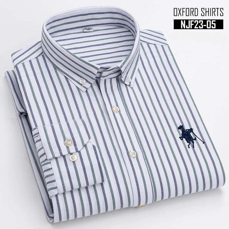 100%cotton Oxford striped slim fit formal Shirt - Price MVR515/- Delivery 12-25 days