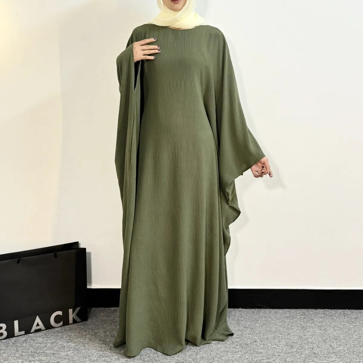 Abayas Loose Maxi Dresses - Price MVR485/- Delivery 12-20 days