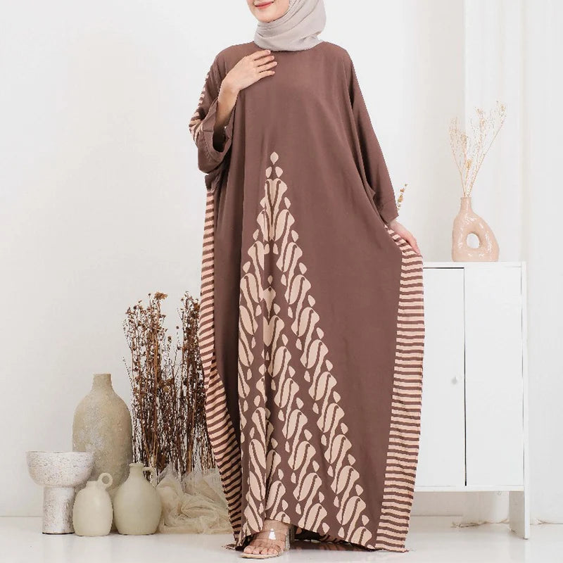 ZANZEA  Fashion Abaya  Dress - Price MVR520/- Delivery 12-20 days