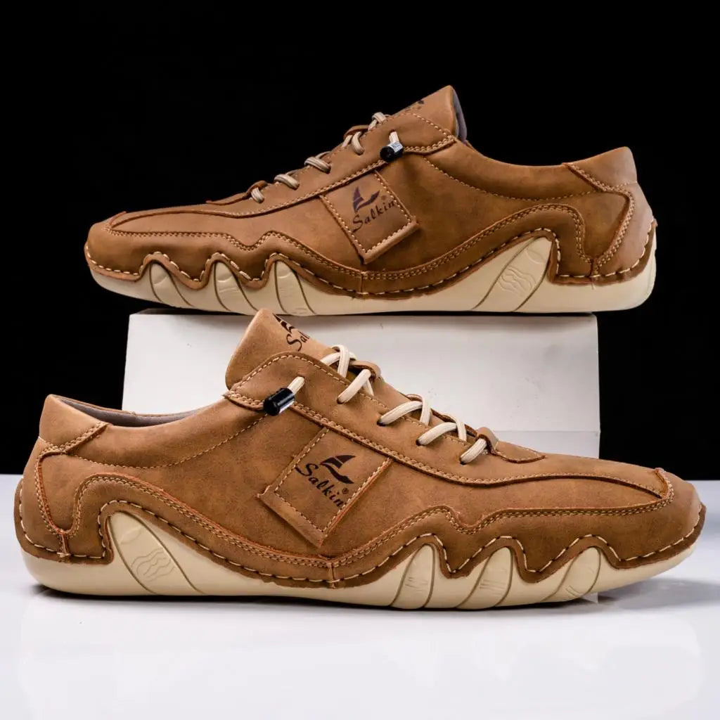 Leather Casual Men Sneakers - Price MVR630/- Delivery 15-25 days