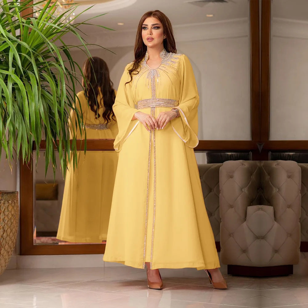 Caftan Arabian Evening Party  Dress - Price MVR745/- Delivery 12-20 days